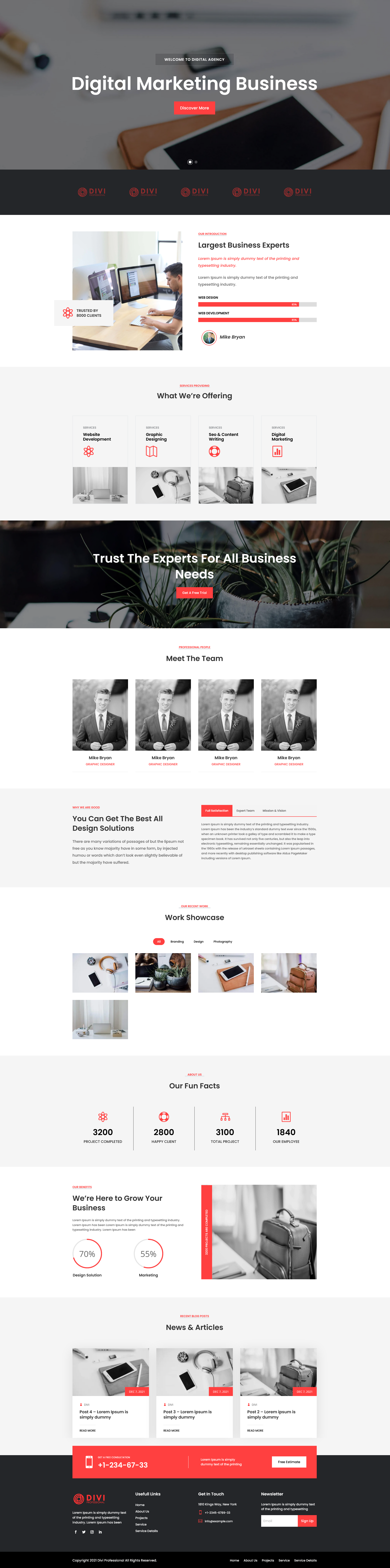 Divi Lawyer Layout Pack